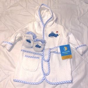 Macy’s Baby Bathrobe & Booties